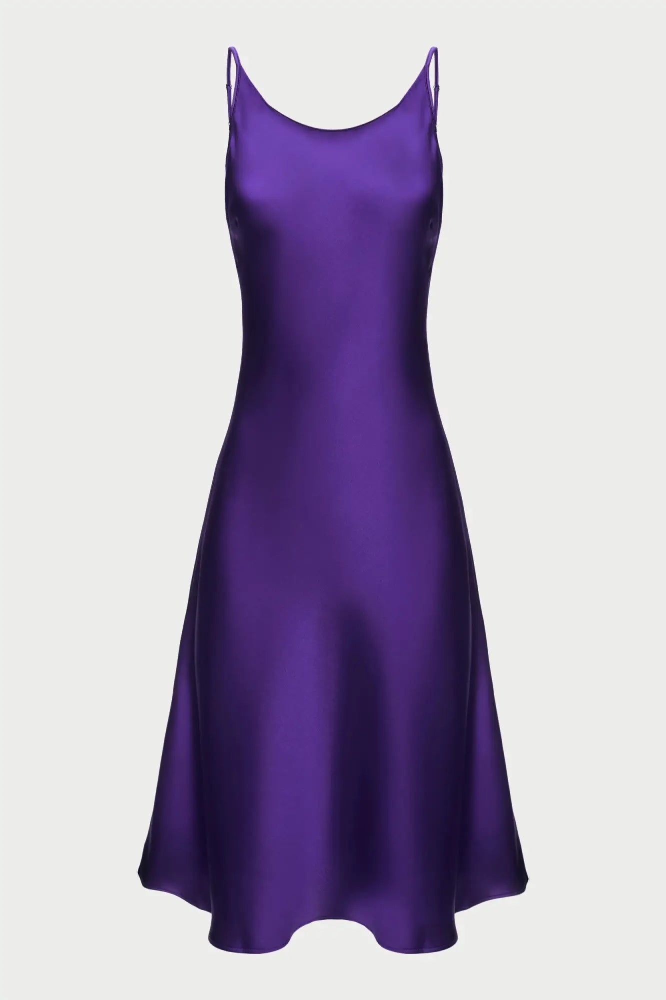 Purple Satin Slip Dresses | Serena Silueta Lilac, Plum & Violet Purple Satin Slip Dresses | Serena Silueta Lilac, Plum & Violet