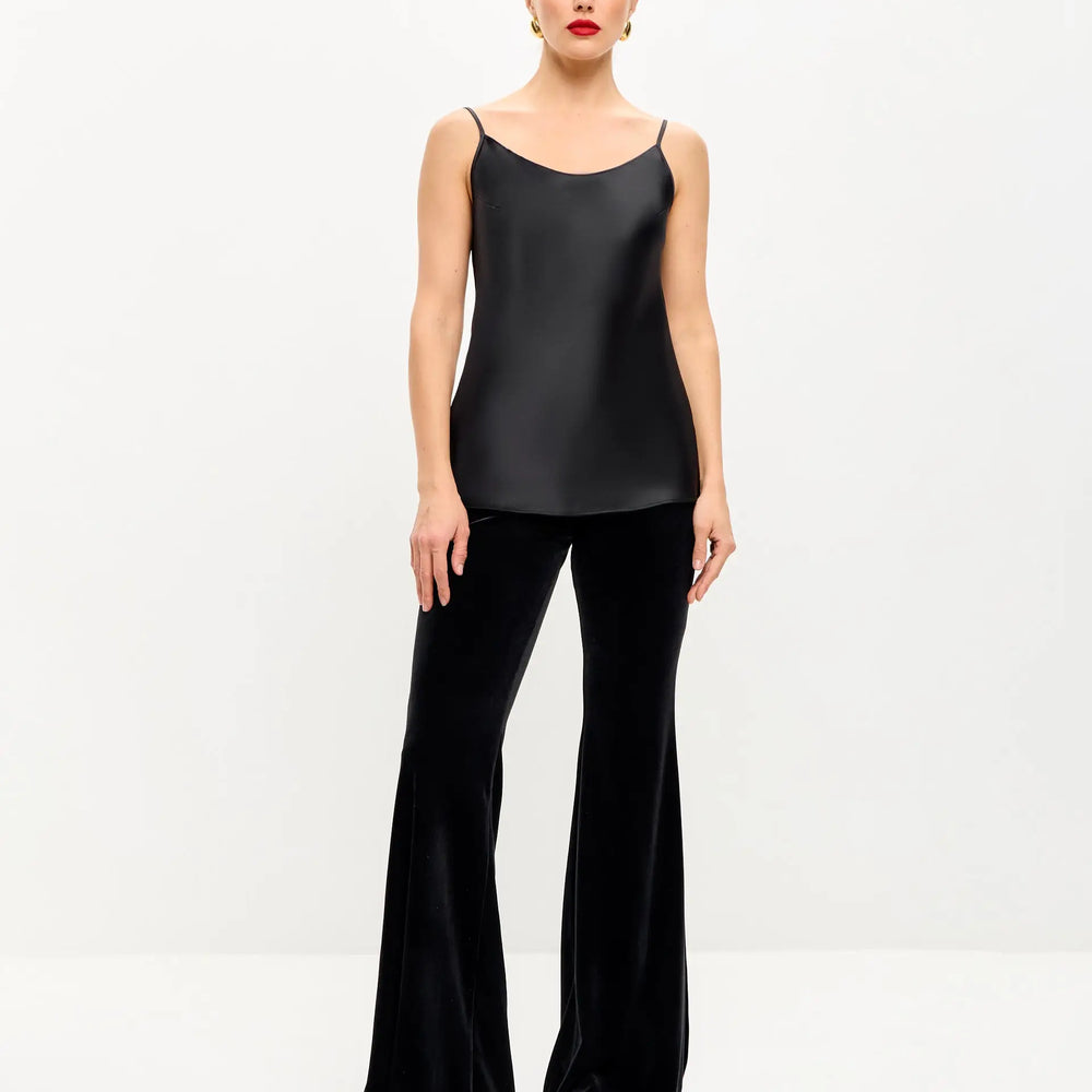 Black Satin Camisole ’Luminous’