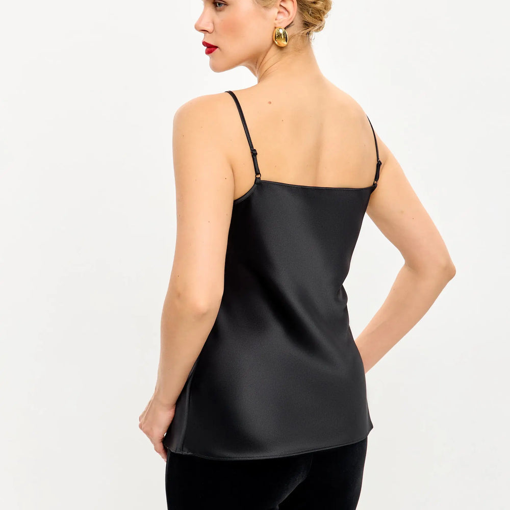 
                  
                    Black Satin Camisole ’Luminous’
                  
                