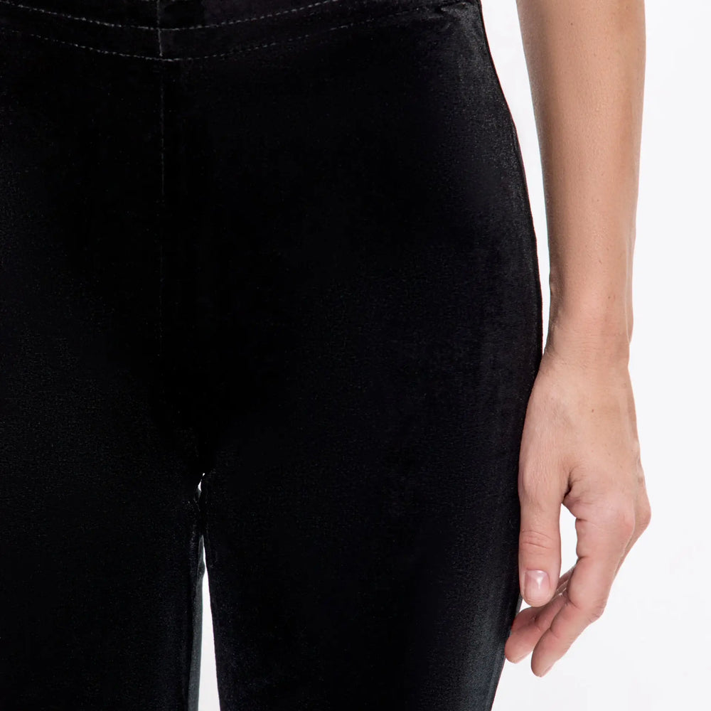 
                  
                    Black velvet trousers Petite
                  
                