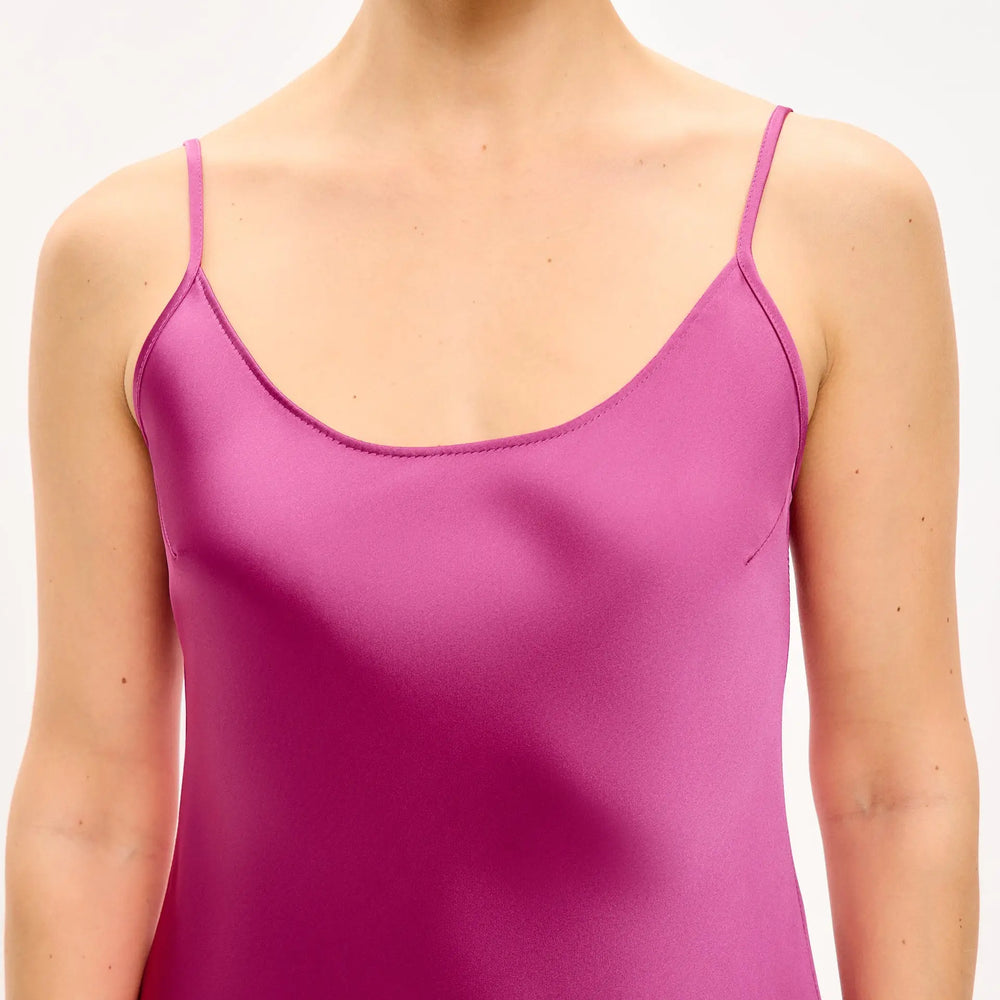 
                  
                    Fucshia mini satin slip dress ’Pure’
                  
                