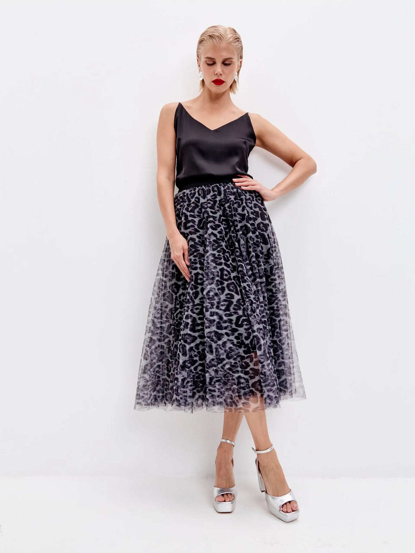 Leo Tulle midi skirt ’Ballerina’ - Ballet-Inspired - XS