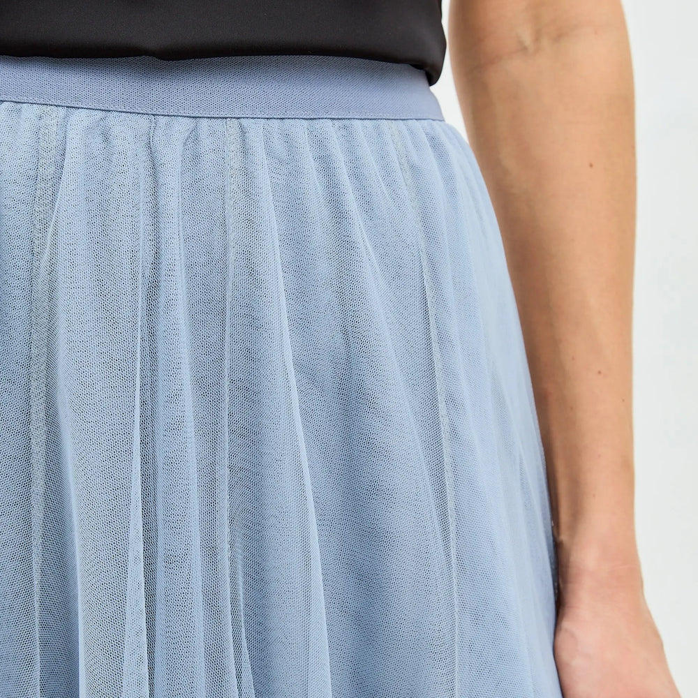 
                  
                    Light blue Tulle midi skirt ’Ballerina’ - Ballet-Inspired
                  
                