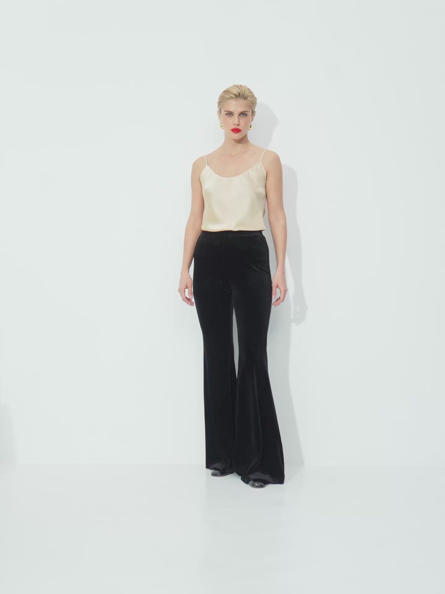 Weißes Mini-Satin-Unterkleid ‚Pure‘