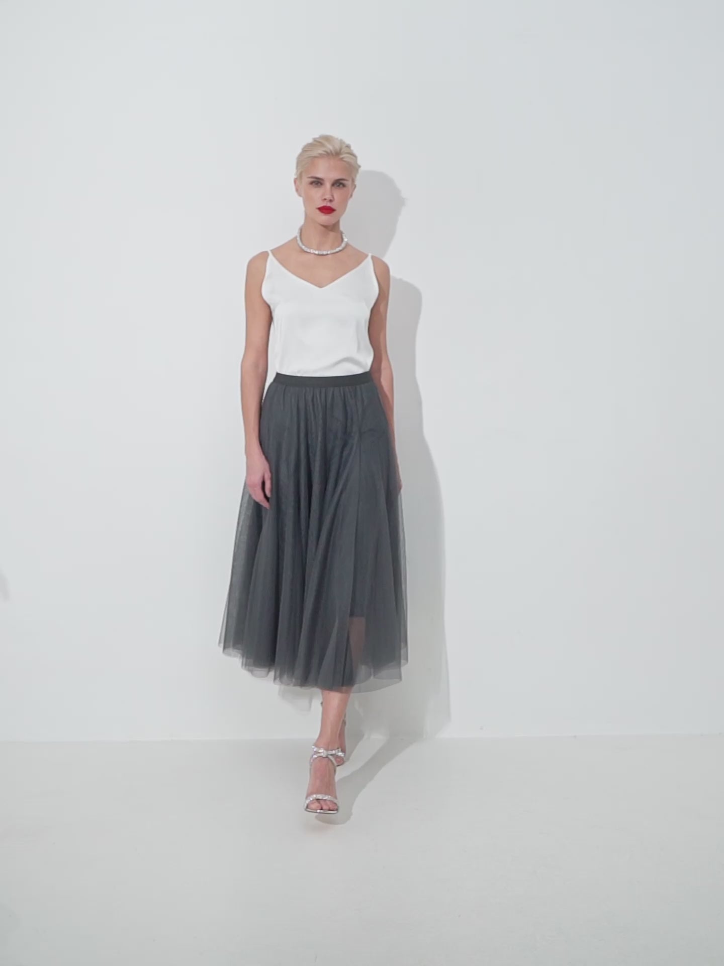 Schwarzer Tüll-Midirock ‚Ballerina‘ – Ballett-inspiriert